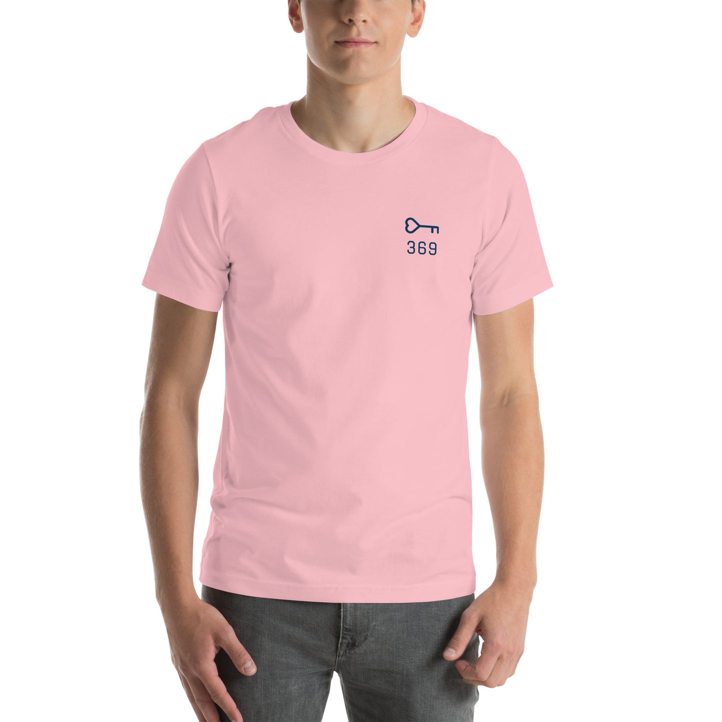 369 Universal Love Key Unisex t-shirt