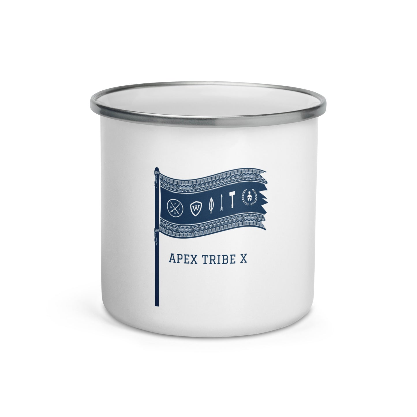 Apex Tribe X Enamel Mug