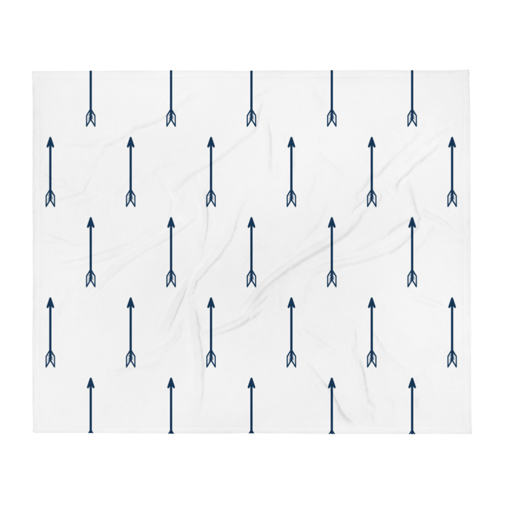 As Arrows Adventure Throw Blanket