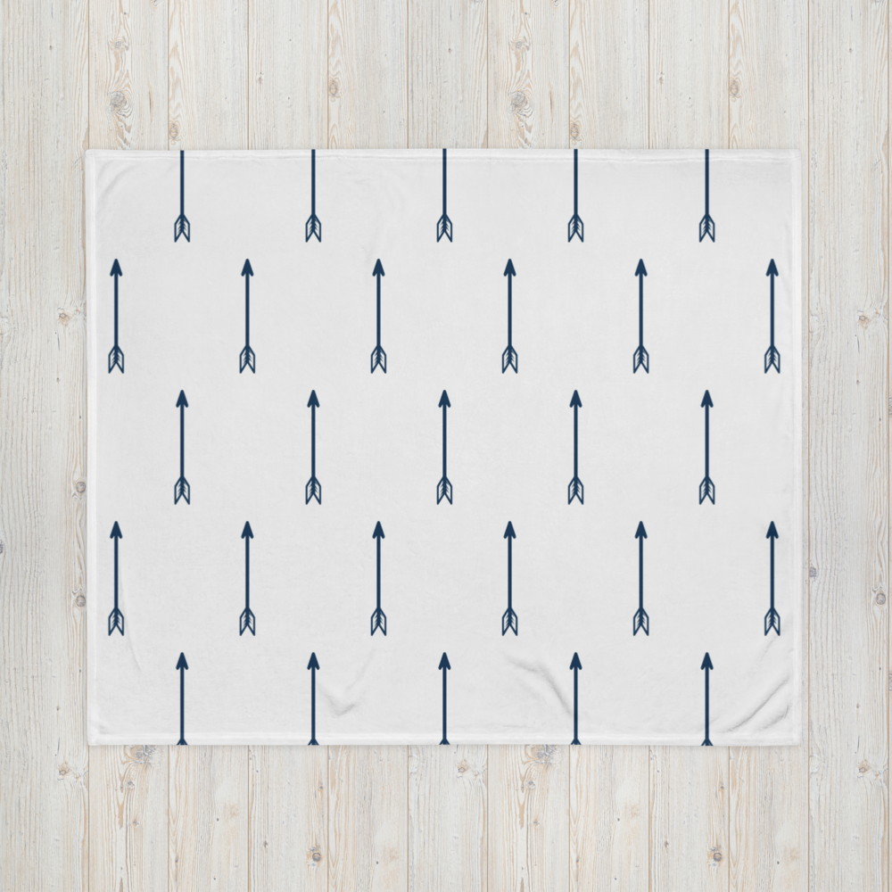 As Arrows Adventure Throw Blanket