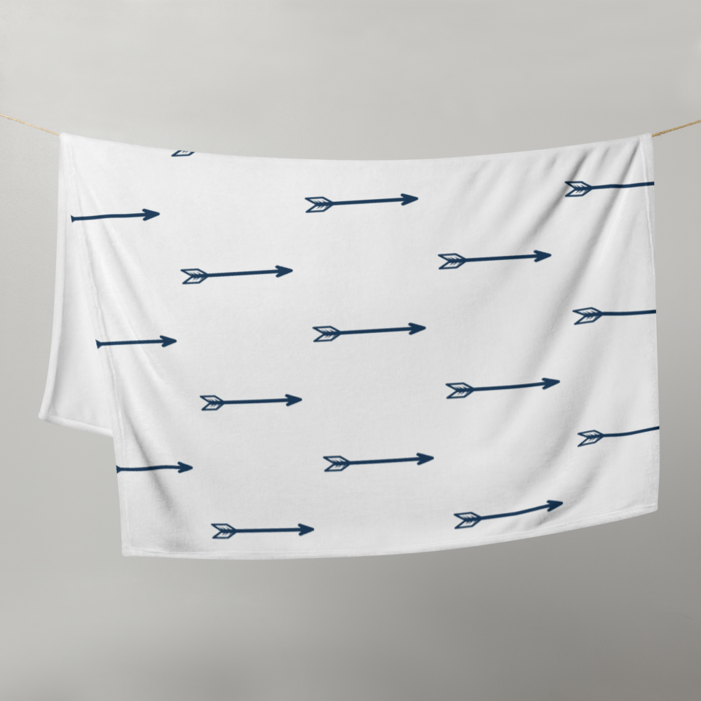 As Arrows Adventure Throw Blanket