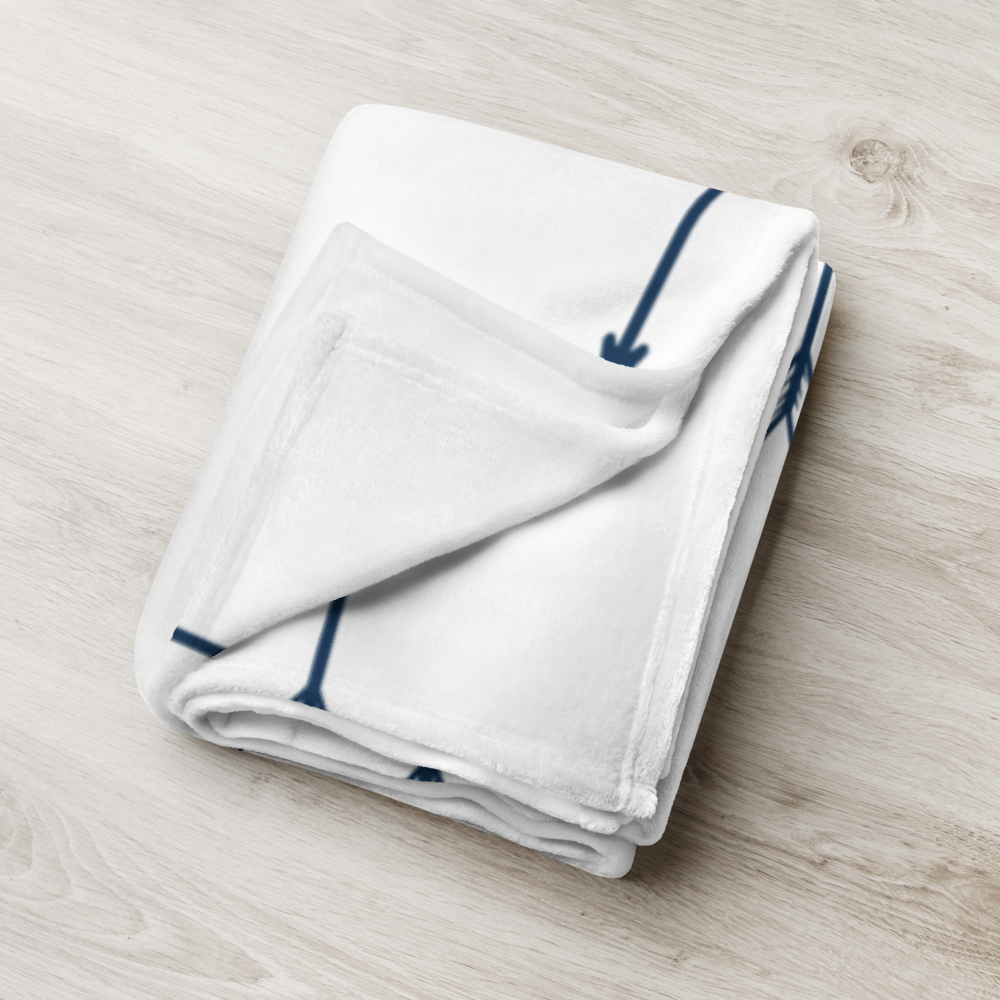 As Arrows Adventure Throw Blanket