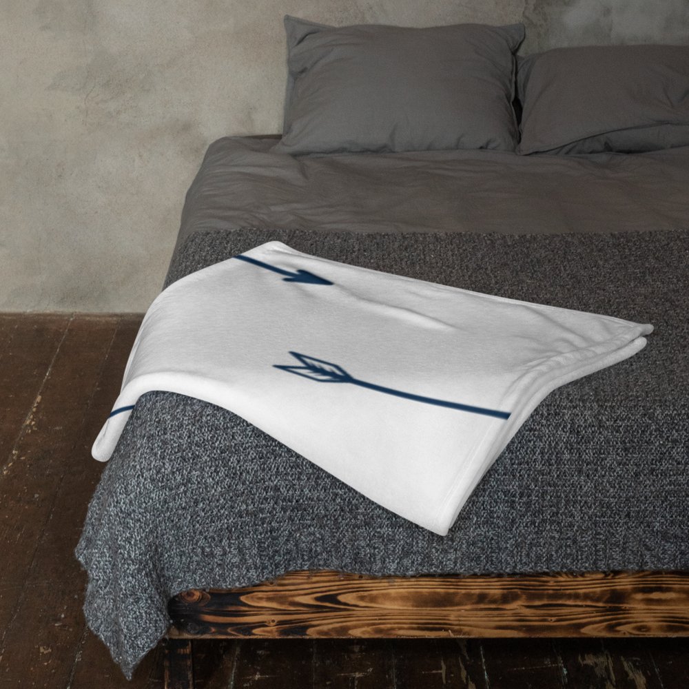 As Arrows Adventure Throw Blanket