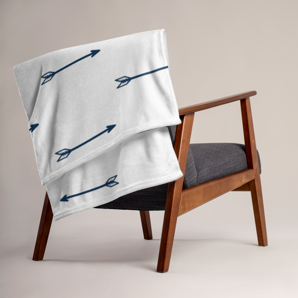 As Arrows Adventure Throw Blanket