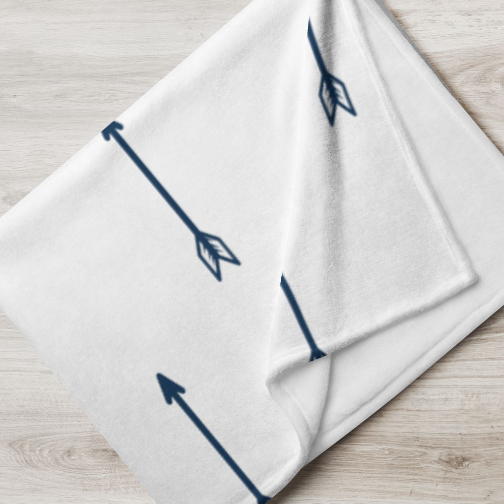 As Arrows Adventure Throw Blanket
