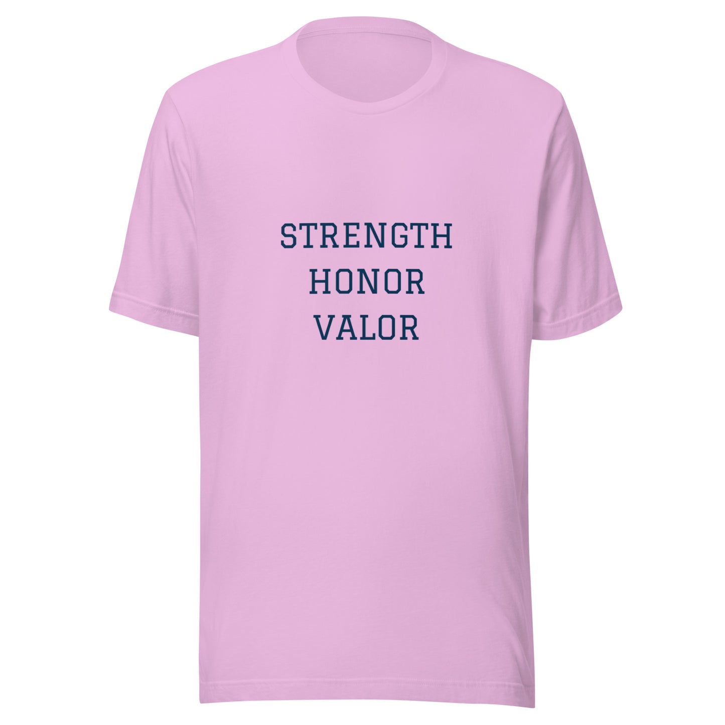 Strength Honor Valor Unisex t-shirt