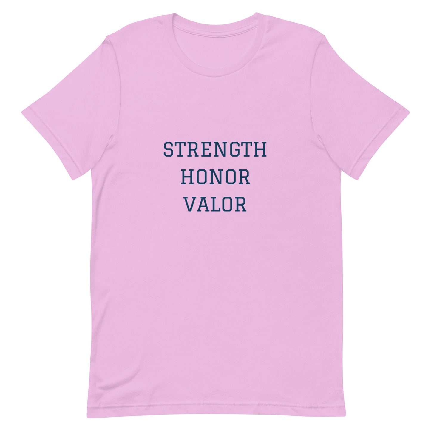Strength Honor Valor Unisex t-shirt