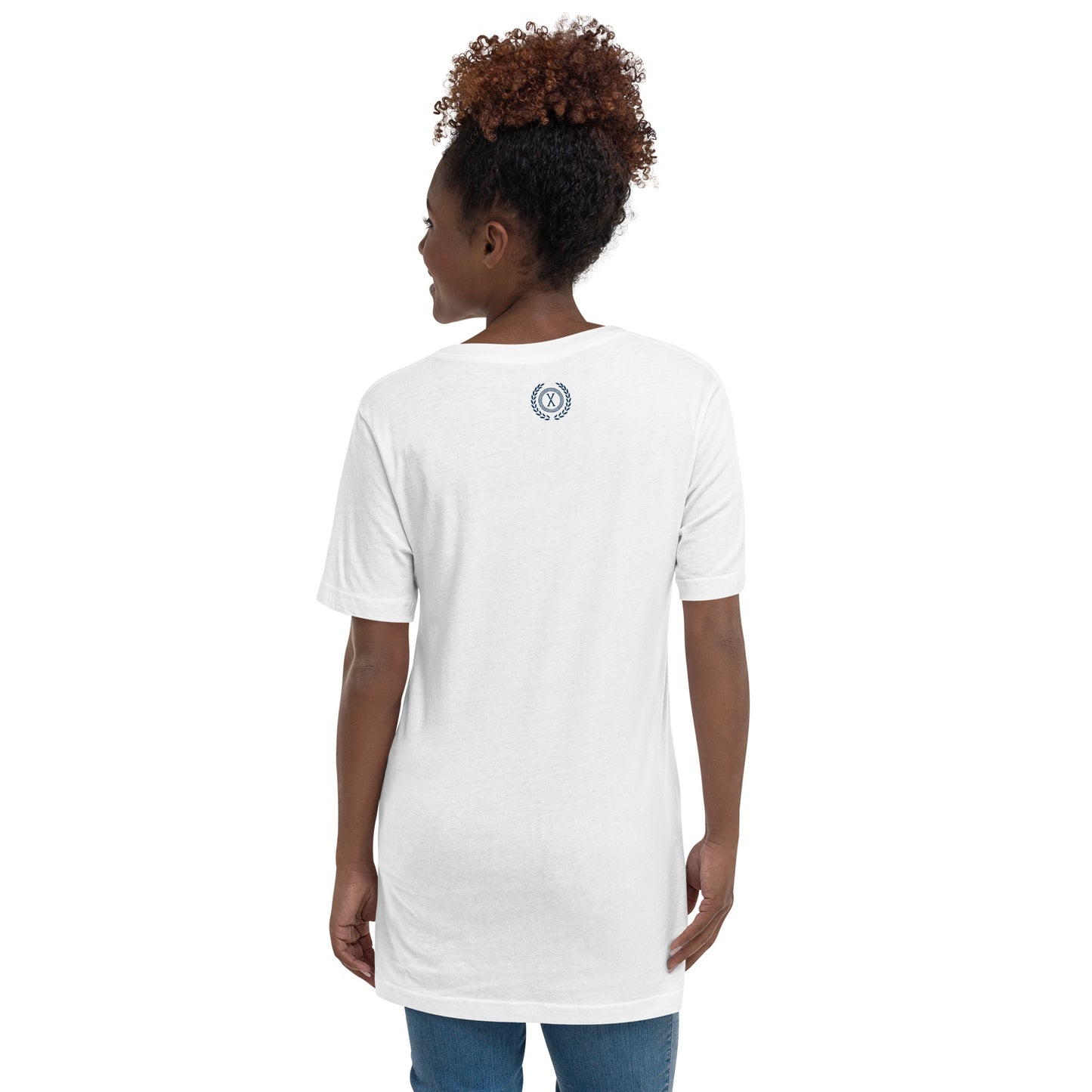 Elevens Timeless Unisex Short Sleeve V-Neck T-Shirt