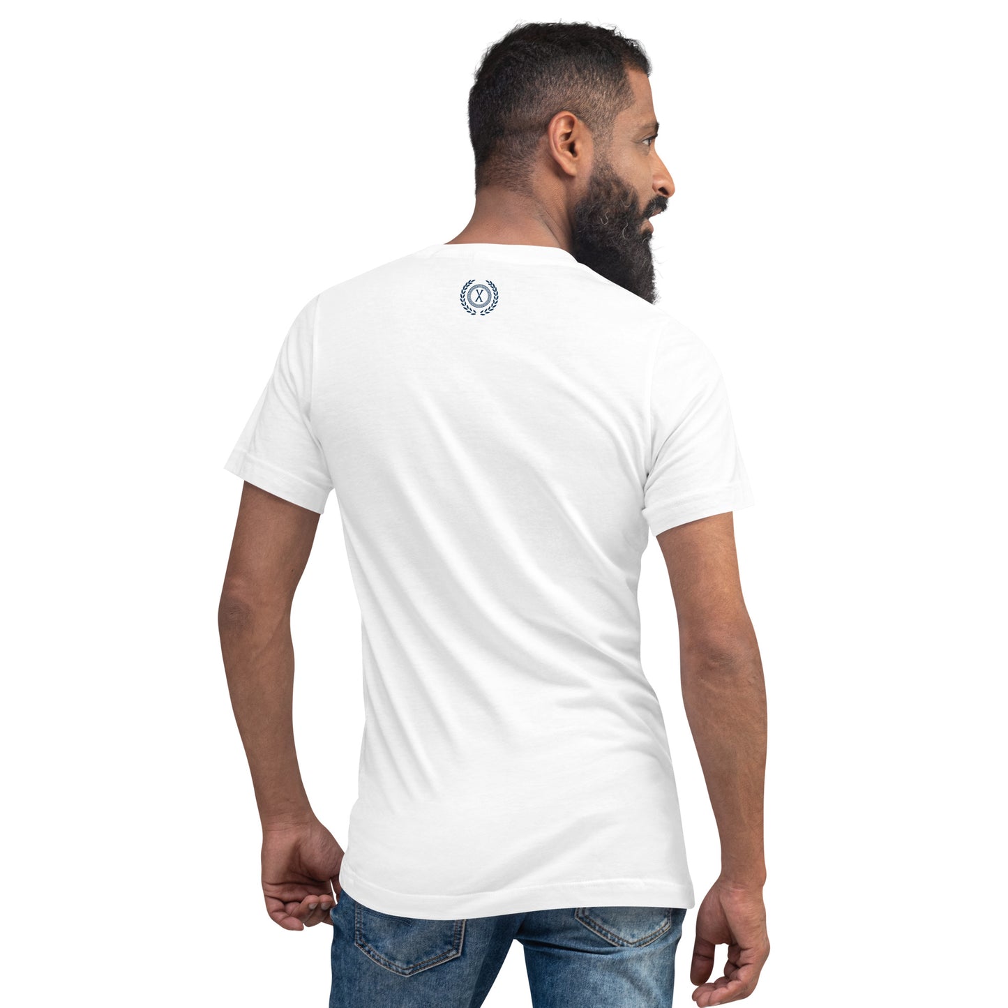 Elevens Timeless Unisex Short Sleeve V-Neck T-Shirt