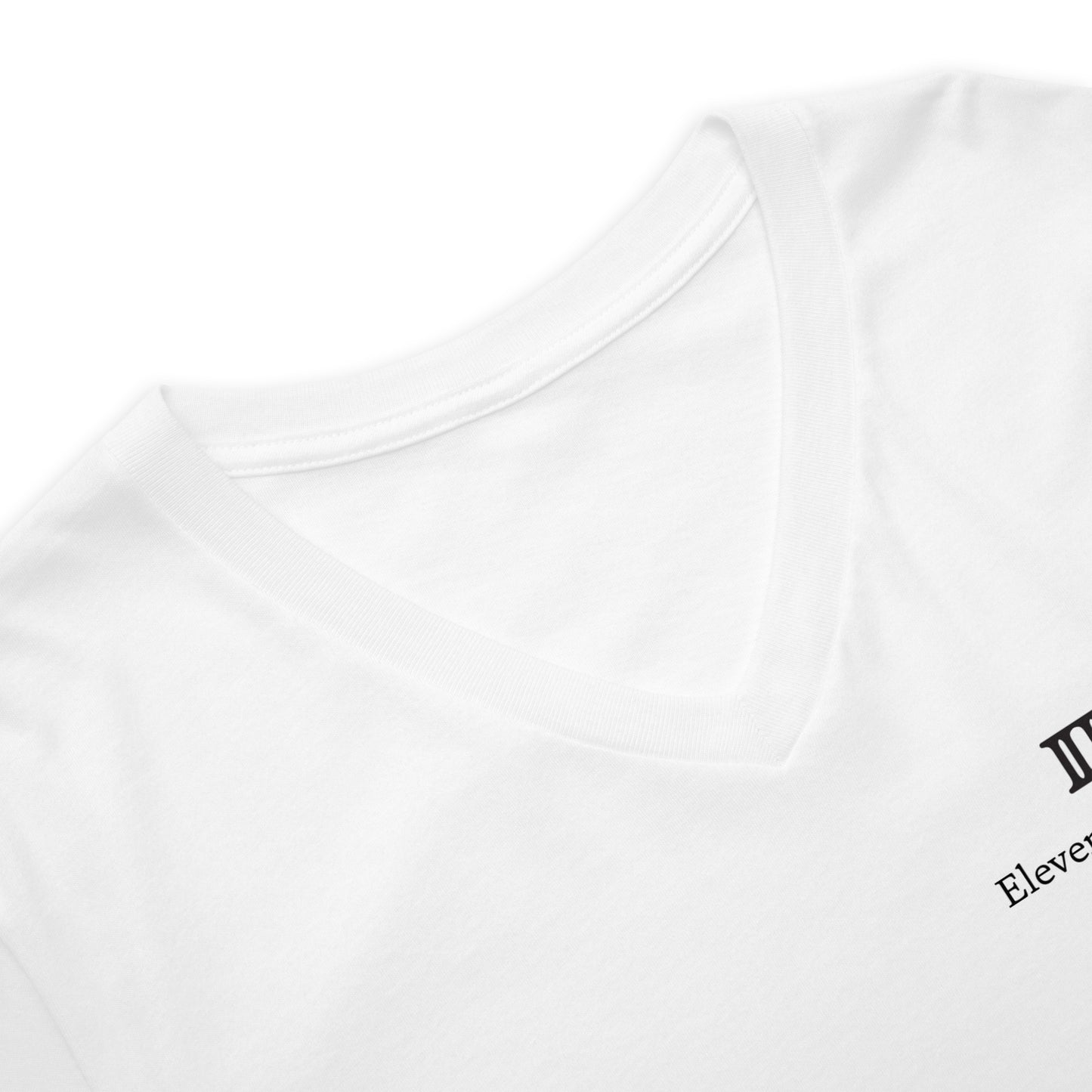 Elevens Timeless Unisex Short Sleeve V-Neck T-Shirt
